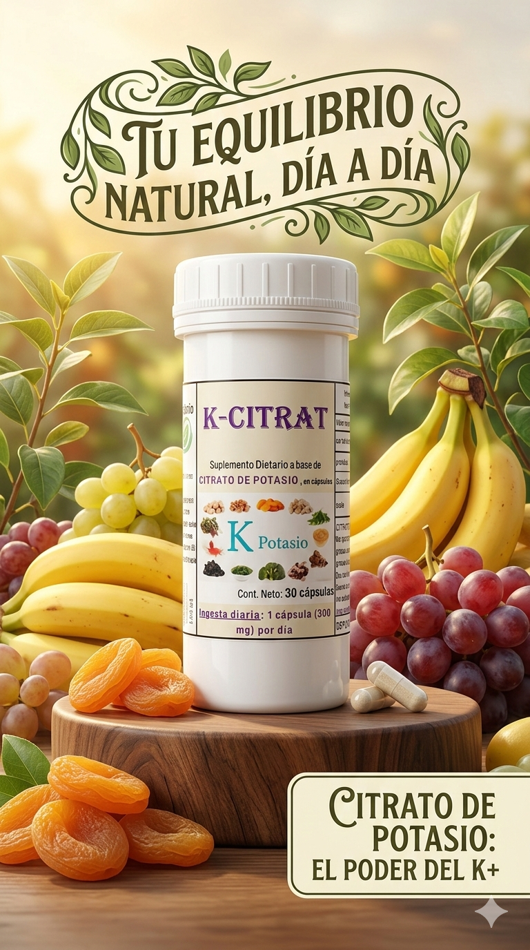 K-Citrat (Citrato de Potasio)